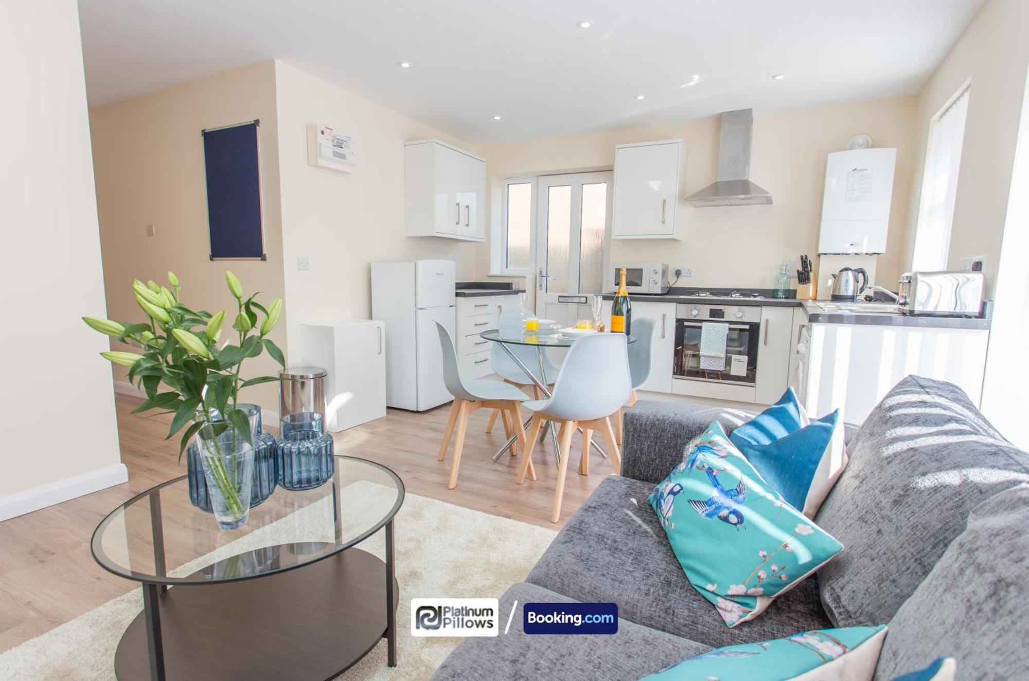 Modern Oxford 2 Bedroom Apartments, Near John Radcliffe Hospital, Weekly & Monthly Deals Екстер'єр фото